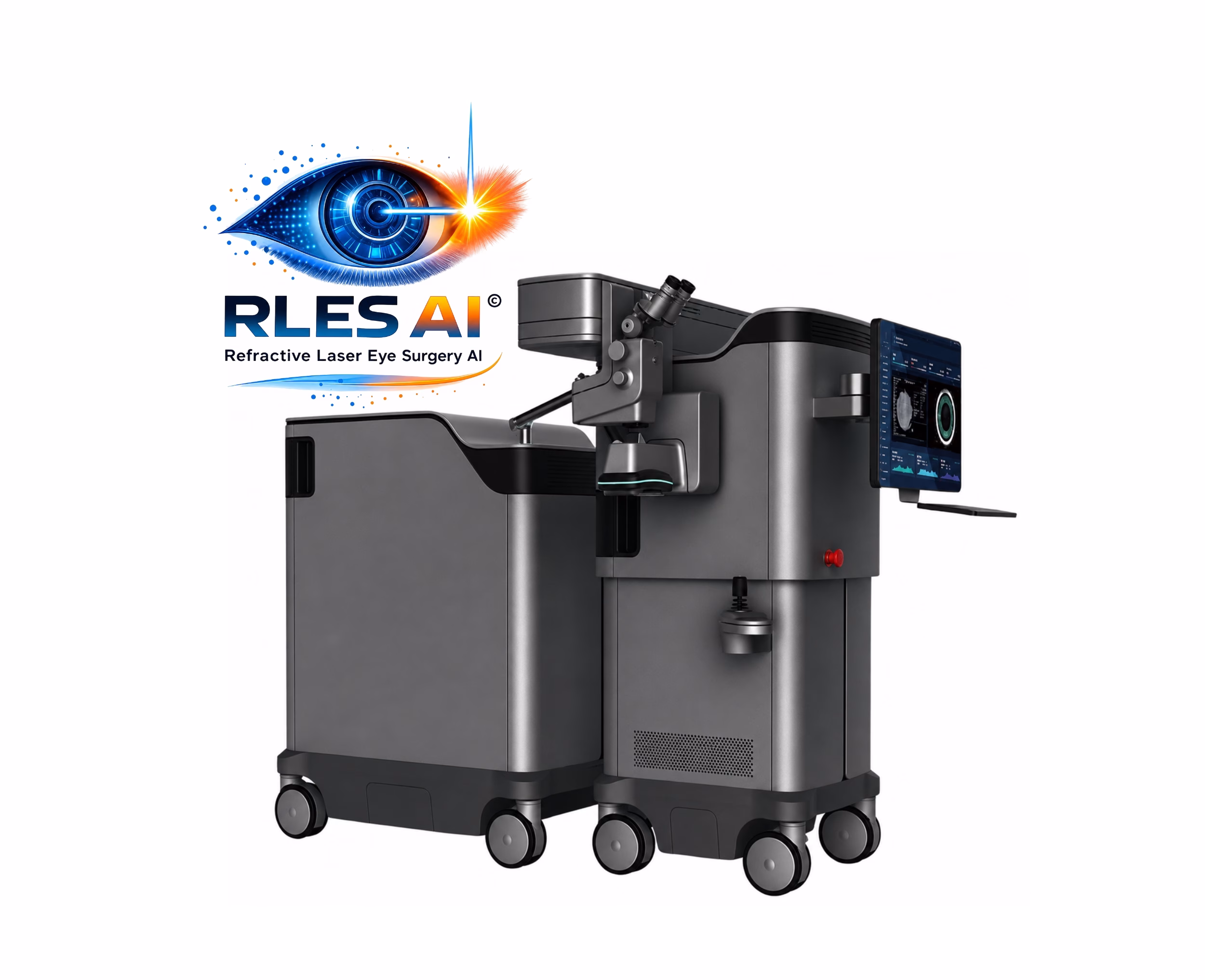 1200 Hz Robotic Excimer Lazer - RLES AI Refractive Laser Eye Surgery Artificial Intelligence Platform - Lazer Göz Ameliyatı Yapay Zeka Uygulaması